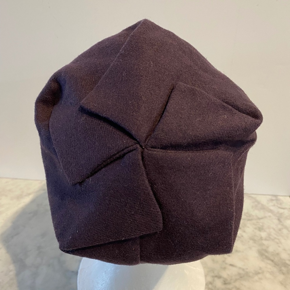 Purple Wool Cap